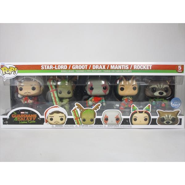 スターロード、グルート、ドラックス、マンティス、ロケット [ガーディアンズ・オブ・ギャラクシー：ホリデー・スペシャル] FUNKO(ファンコ) POP! 5PACK