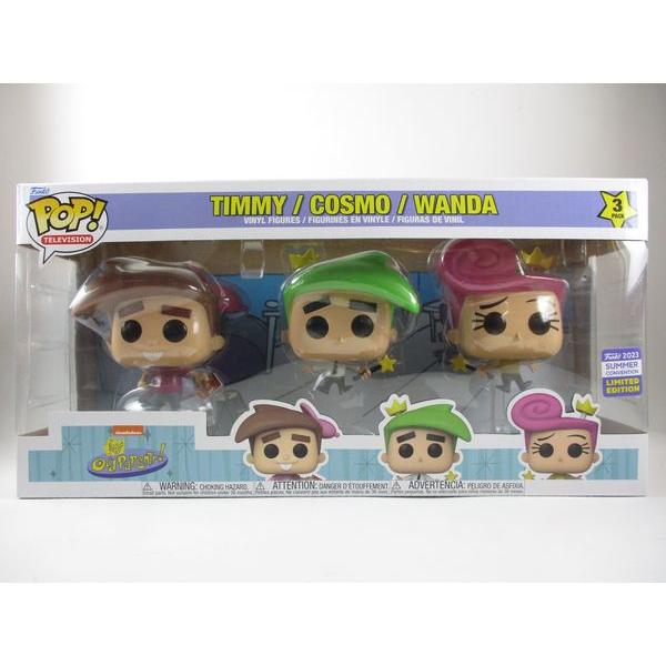 ティミー/コズモ/ワンダ 2023年SUMMER CONVENTION限定 [Oops!フェアリーペアレンツ] FUNKO(ファンコ) POP! TELEVISION 3PACK