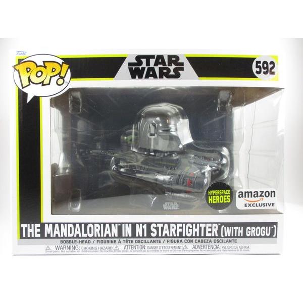 Funko マンダロリアンin N1スターファイターwithグローグー [STARWARS