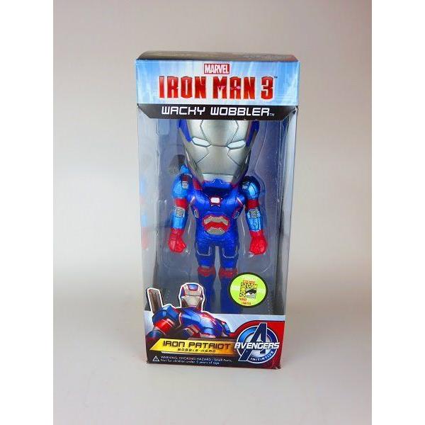 FUNKO ボビングヘッド　アイアンマン3 アイアンパトリオット　 新品 Funko アイアン・パトリオット メタリック [アイアンマン3] 2013
