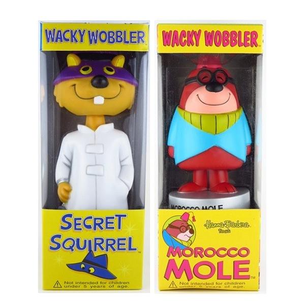 秘密探偵クルクル&amp;モコモコセット [ハンナバーベラ] FUNKO(ファンコ) Wacky Wobbler(ワッキーワブラー) ボブルヘッド