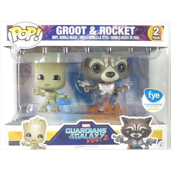 グルート＆ロケット [ガーディアンズ・オブ・ギャラクシー VOL.2] FUNKO(ファンコ) POP! 2PACK