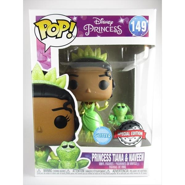 プリンセスティアナとナヴィーン王子 グリッター版 プリンセスと魔法のキス The Princess And The Frog Funko ファンコ Pop 149 70 ボビングワールド 通販 Yahoo ショッピング