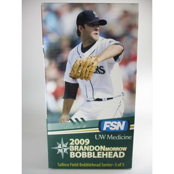 ブランドン・モロー シアトル・マリナーズ　ボブルヘッド　2009　MARINERS BOBBLEHEAD SERIES