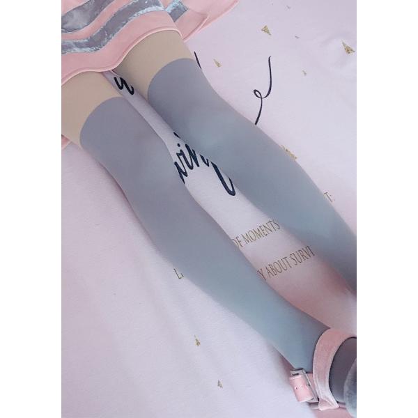 極暖 裏起毛 フェイク ニーハイ タイツ 原宿系 ゆめかわいい ファッション ボボンニジュウイチ Bobon21 Ac1690 Buyee Buyee Japanese Proxy Service Buy From Japan Bot Online