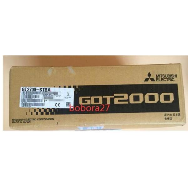 新品三菱電機 MITSUBISHI 表示器GOT GT2708-STBA タッチパネル [6ヶ月