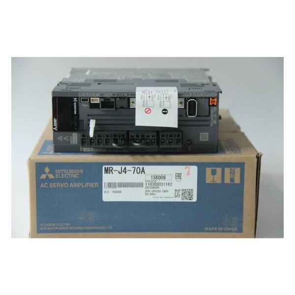 新品 三菱 サーボアンプ シーケンサ MR-J4-70A シーケンサー 【6ヶ月