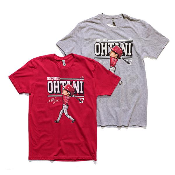 「新品未使用」【500 LEVEL】大谷翔平 半袖Sサイズ エンゼルス MLB ファイブハンドレットレベル【500 LEVEL】大谷翔平 S/S TEE T
