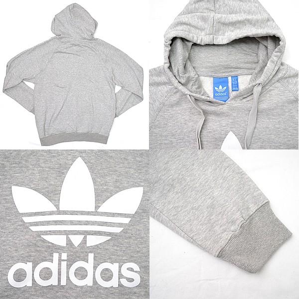 アディダス Adidas アディダス Adidas プルオーバー パーカー メンズ オリジナルス オリジナルフード トレフォイル 葉っぱ 3つ葉 ロゴ ブラック グレー 裏起毛 Buyee Buyee 日本の通販商品 オークションの代理入札 代理購入