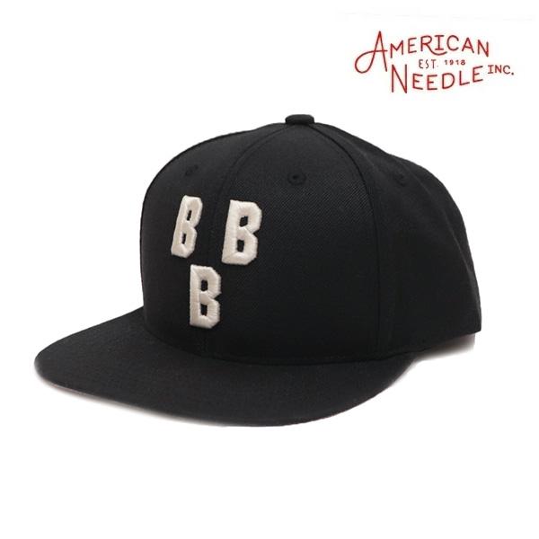 AMERICAN NEEDLE【アメリカンニードル】21006A BBB ブラック バーミンガム・ブラックバロンズ キャップ ニグロリーグ 野球 帽子 ユニセックス アメリカ
