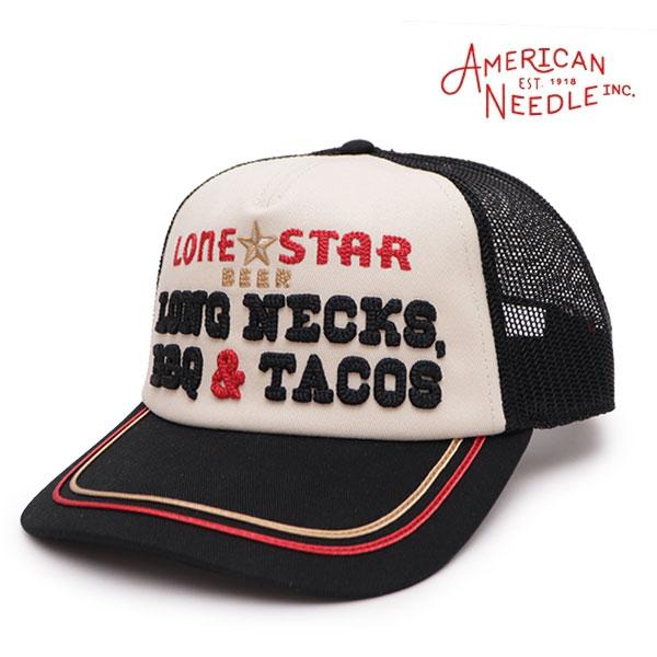 AMERICAN NEEDLE【アメリカンニードル】Radler Hat Lone Star Long Necks, BBQ, & Tacos キャップ 帽子 メッシュ ユニセックス スナップバック アメカジ