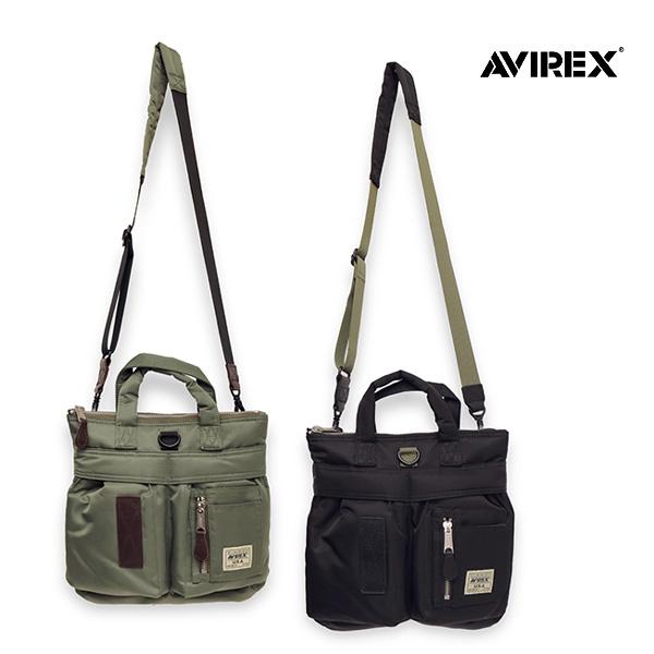 アヴィレックス【AVIREX】FLIGHT NYLON ”SMALL HELMET BAG” ショルダーバッグ ヘルメットバッグ カバン 鞄 ナイロン ユニセックス MA-1 ミリタリー