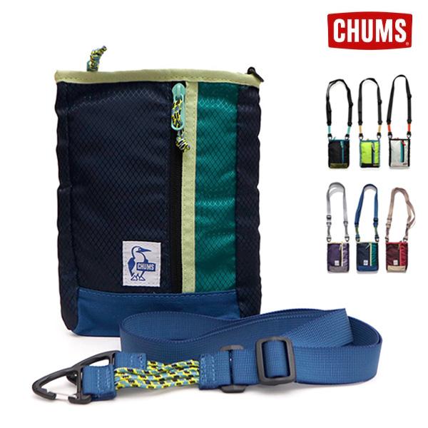 チャムス【CHUMS】54268 Indio Sling ポーチ ケース 小物入れ ショルダーバッグ サコッシュ マルチケース ナイロン 旅行 アウトドア【ネコポス発送】