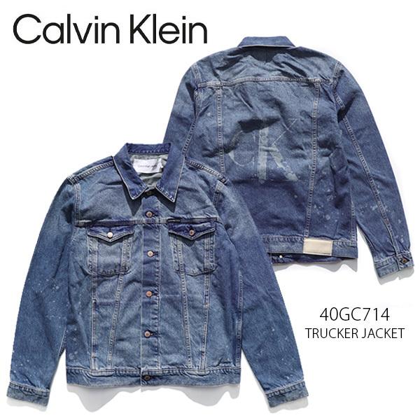 オンラインショップ Calvin Klein デニムジャケット Gジャン/デニム