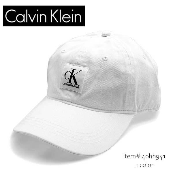カルバン・クライン ジーンズ/Calvin klein Jeans キャップ 帽子 ホワイト 白 スナップバック レディース メンズ CAP  40HH941 人気【ネコポス発送のみ送料無料】 :ck-40hh941-cap:ボブズストア - 通販 - Yahoo!ショッピング