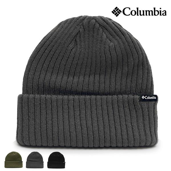コロンビア【Columbia】Split Range Loose Knit Cap スプリットレンジルーズニットキャップ 帽子 ビーニー ニット アウトドア ユニセックス【ネコポス発送】