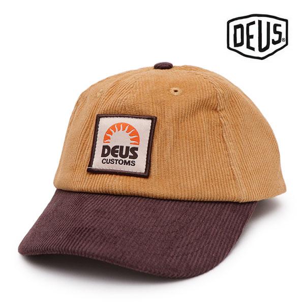 デウスエクスマキナ【DEUS EX MACHINA】SONOMA DAD CAP キャップ 帽子 コーデュロイ メンズ レディース スケボー ストリート ウォッシュ加工【ネコポス発送】