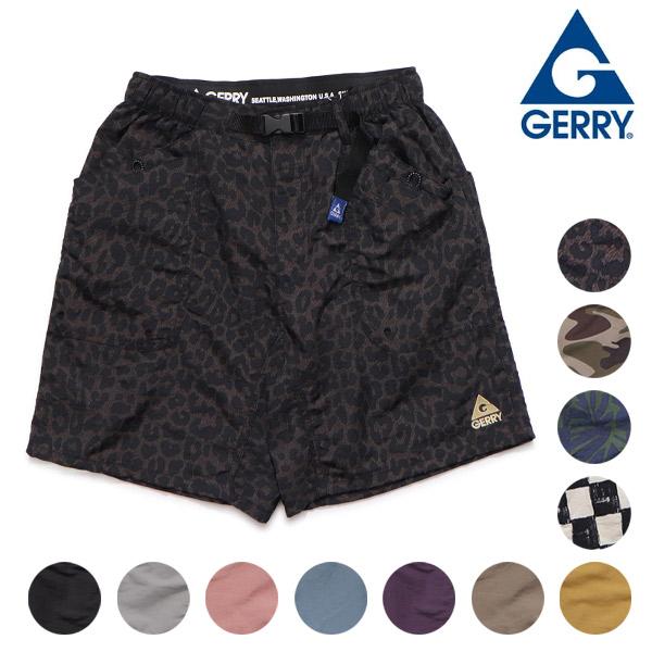 ジェリー【GERRY】水陸両用 ナイロンガーデニング クライミングショートパンツ ハーフパンツ 短パン 紫外線カット 接触冷感 アウトドア メンズ【ネコポス発送】