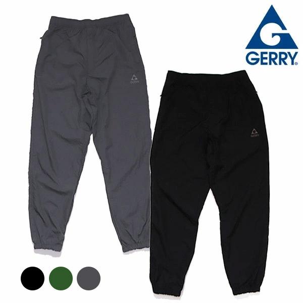 ジェリー【GERRY】EASY JOGGER PANTS イージージョガーパンツ 接触冷感 紫外線カット ユニセックス ロゴ ナイロン アウトドア キャンプ 登山【ネコポス発送】