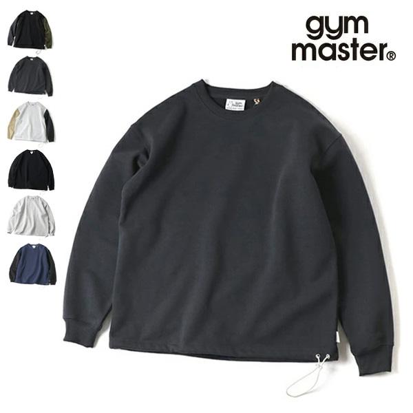 ジムマスター【gym master】12ozヘビー裏起毛スウェットクルーネック トップス スウェット トレーナー クルーネック ユニセックス メンズ レディース
