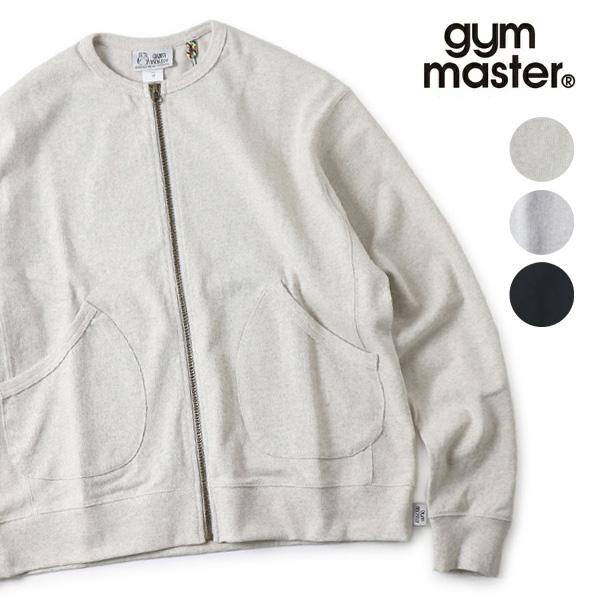 ジムマスター【gym master】G418771 10.4oz プレミアムヘビーウェイトジップカーデ トップス フルジップ 無地 ヘビーウエイト クルーネック メンズ レディース