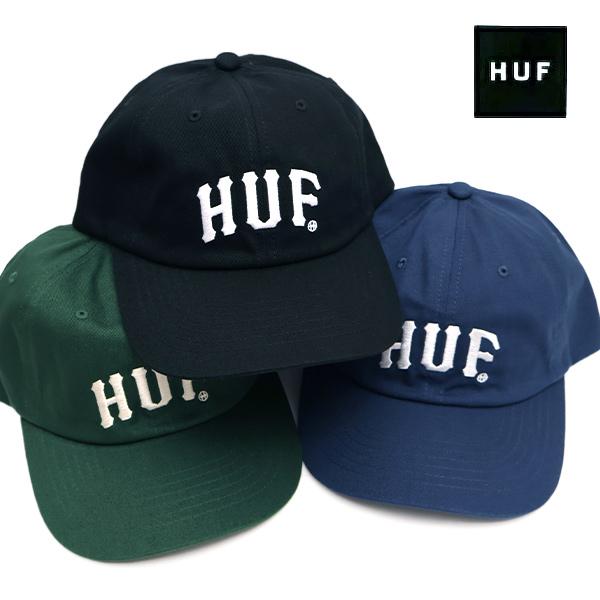 ハフ【HUF】HT00911 ARCH 6 PANEL CV SNAPBACK キャップ 帽子 CAP ユニセックス 6パネル 刺繍  ストリート ロゴ【ネコポス発送】
