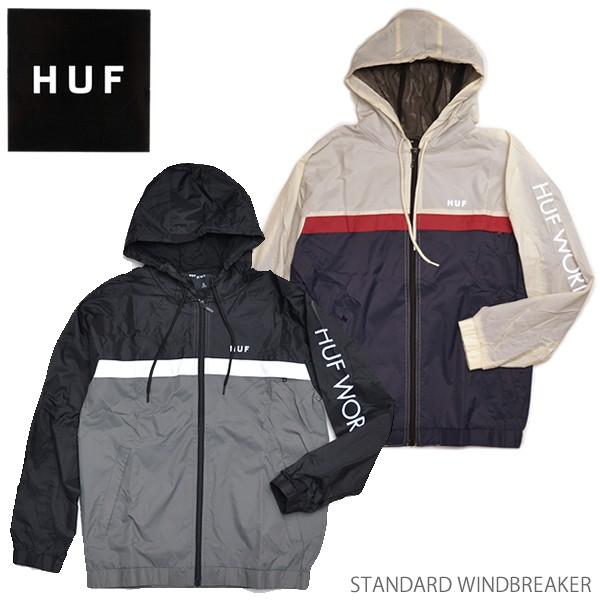 ハフ Huf Jk000 Standard Windbreaker メンズアウター 長袖 ウインドブレイカー ジャケット カジュアル スポーツ ナイロン 人気 シンプル Huf Jk000 Jkt ボブズストア 通販 Yahoo ショッピング