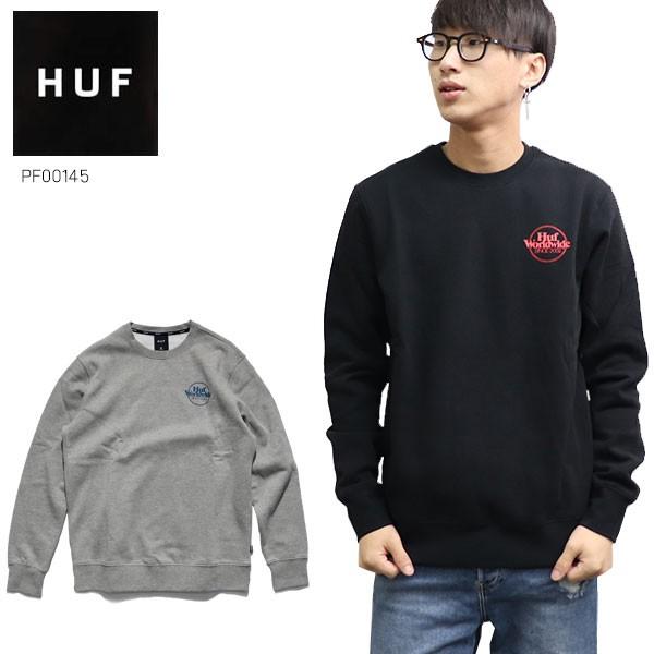 ハフ Huf Issue Logo Crew Pf メンズ クルー スウェット トップス トレーナー ロゴ スケート スノボ カジュアル 人気 ブラック グレー 裏起毛 Huf Pf Sweat ボブズストア 通販 Yahoo ショッピング