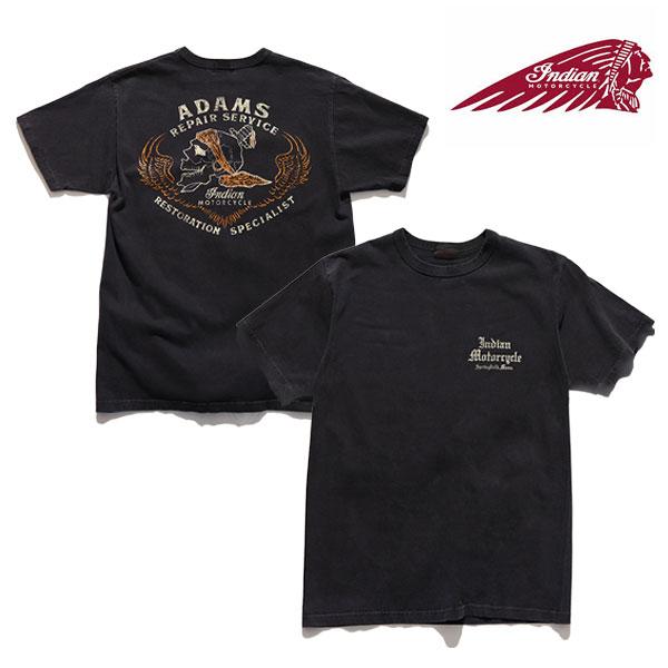 インディアンモーターサイクル【INDIAN MOTORCYCLE】IM79557 Tシャツ 半袖 バックデザイン メンズ レディース コットン トップス 東洋【ネコポス発送】