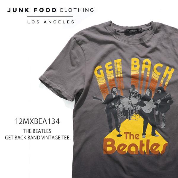 ビートルズ バンドTシャツ junkfood アメリカ製 ジャンクフードJunk FoodビートルズTHE BEATLESバンドTシャツ