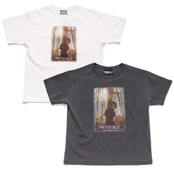 【かいじゅうたちのいるところ】トップス 半袖 Tシャツ プリントTシャツ アニメキャラクター 映画 絵本 メンズ レディース【ネコポス発送】