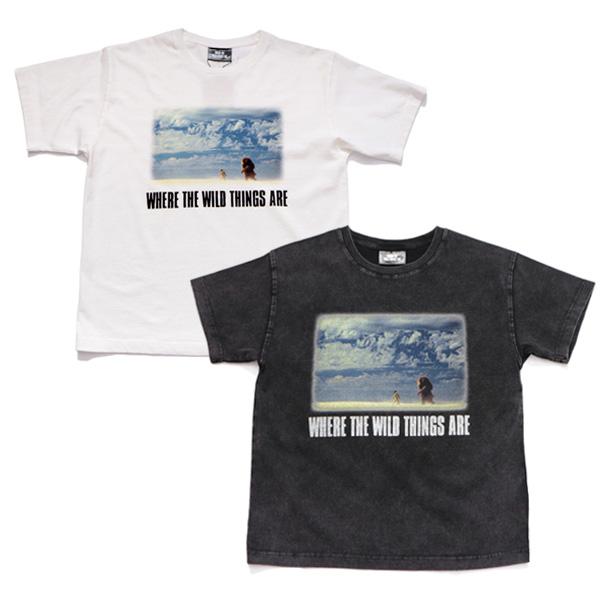 【かいじゅうたちのいるところ】トップス 半袖 Tシャツ プリントTシャツ アニメキャラクター 映画 絵本 メンズ レディース【ネコポス発送】