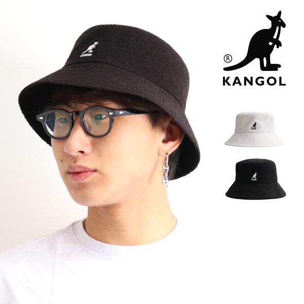 カンゴール【KANGOL】231-069613 BERMUDA BUCKET ロゴ バケット ハット 帽子 メンズ レディース ユニセックス ストリート パイル素材【ネコポス発送無料】