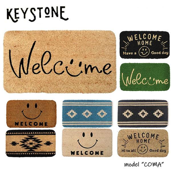 キーストーン Key Stone コイヤーマット 玄関マット Coma Mat In0491 ナチュラル カフェ風 おしゃれ スマイル ネイティブ柄 Kye Coma ボブズストア 通販 Yahoo ショッピング