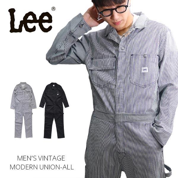 Lee リー　ヒッコリー 長袖ツナギ　サイズM Lee リー ヒッコリー 長袖ツナギ サイズM