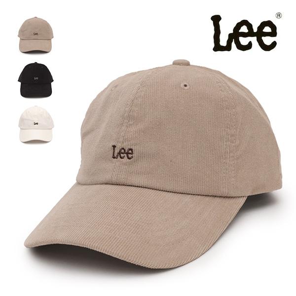 リー【Lee】263-076602 CORDUROY 6P CAP キャップ 帽子 メンズ レディース コーデュロイ 6パネル ローキャップ ユニセックス ロゴ カジュアル【ネコポス発送】
