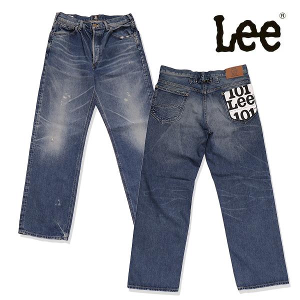 リー【Lee】LM1031-146【101 101周年記念特別モデル】ジーンズ デニムパンツ パンツ ボトムス メンズ レディース 日本製 中色ブルー