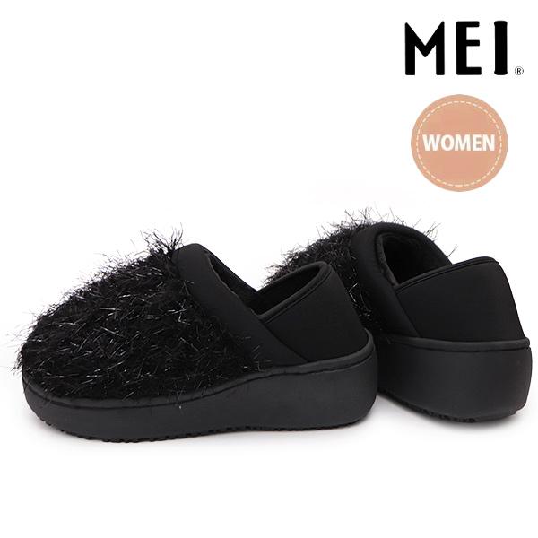 メイ【MEI】モックシューズ レディース LADIES サンダル スリッパ ルームシューズ 靴 アウトドア キャンプ 防寒 ボア