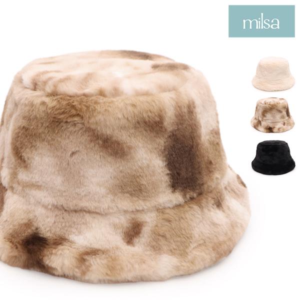milsa（ミルサ） ミルサ【Milsa】ファーハット バケットハット 帽子