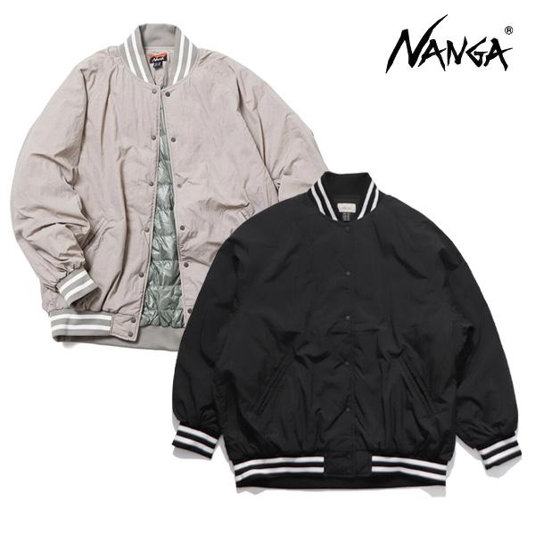 ナンガ【NANGA】ソフトダウン スタジアム ジャケット (ウィメンズ) SOFT DOWN STADIUM JKT W(WOMEN) アウター 春ダウン アウトドア キャンプ スタジャン ロゴ