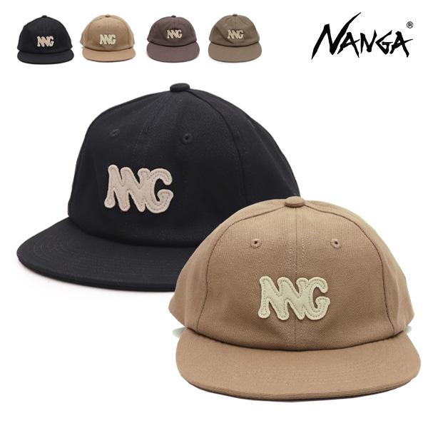 NANGA（ナンガ） ナンガ【NANGA】CANVAS NNG LOGO CAP キャンバス ロゴ