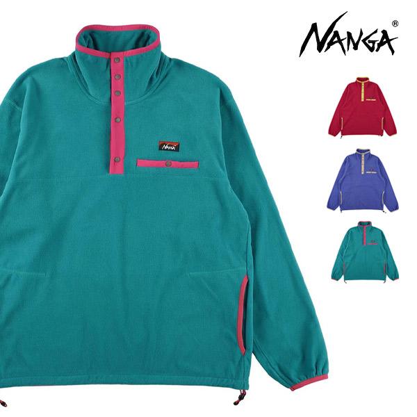 ナンガ【NANGA】エアウォーム フリース トップス AIR WARM FLEECE TOPS(MEN) アウター トップス メンズ アウトドア キャンプ ロゴ スタンドカラーネック
