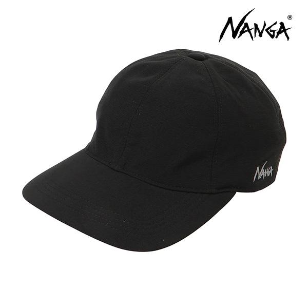 ナンガ【NANGA】N2610-3A071A ドットエア BBキャップ ブラック ベースボールキャップ 帽子 ロゴ 通気性 メンズ レディース アウトドア【ネコポス発送】