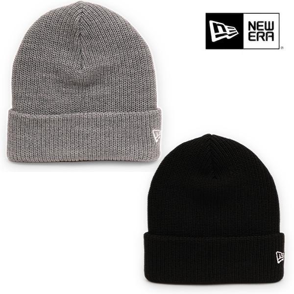 ニューエラ【ＮＥＷ ＥＲＡ】ソフトカフニット ベーシック ニット帽 ビーニー 帽子 ユニセックス ロゴ【ネコポス発送】
