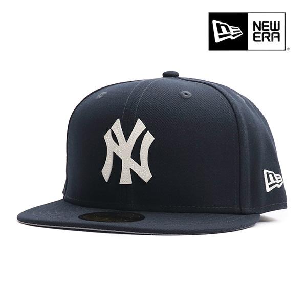 NEW ERA ニューエラ/NEW 59FIFTY MLB Leather Logo ニューヨーク NEW ERA ニューエラ/NEW 59FIFTY MLB Leather Logo ニューヨーク
