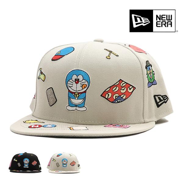 ドラえもん 50周年　キャップ New Era ホワイト9FIFTY NEW ERA ニューエラ ゴルフ キャップ メンズ 9FIFTY ストレッチ
