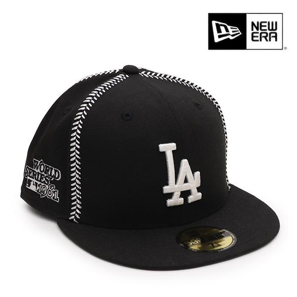 Newera 59fifty ロサンゼルスドジャース ステッチロゴ キャップ NEW ERA ニューエラ/NEW 59FIFTY MLB Ball Stitch ロサンゼルス