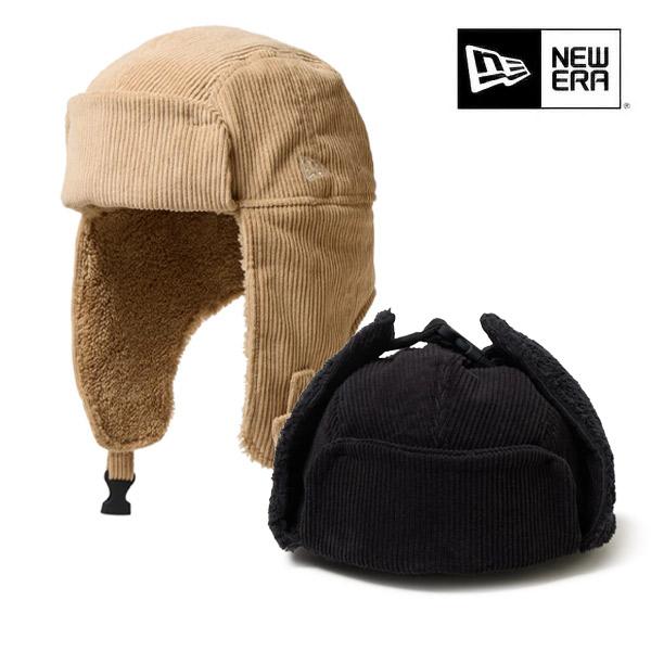 NUMBER (N)INE 08AWコーデュロイ耳当付フライトキャップ L NEW ERA（ニューエラ） ニューエラ【NEW ERA】トラッパー 8W