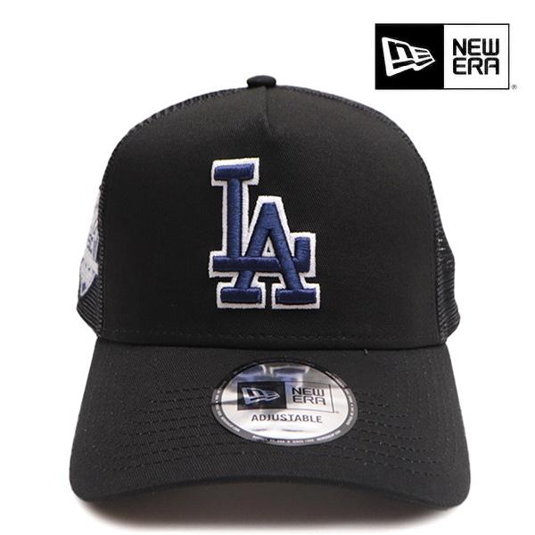 ニューエラ【NEW ERA】9FORTY A-Frame トラッカー MLB Side Patch ロサンゼルス・ドジャース キャップ 帽子 メッシュキャップ ユニセックス スナップバック