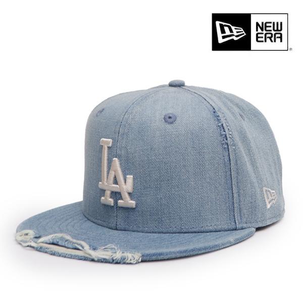 【希少品】59FIFTY Damaged Denim ロサンゼルス・ドジャース NEW ERA（ニューエラ） ニューエラ【NEW ERA】59FIFTY MLB